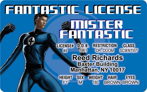 signs 4 fun Mister Fantastic