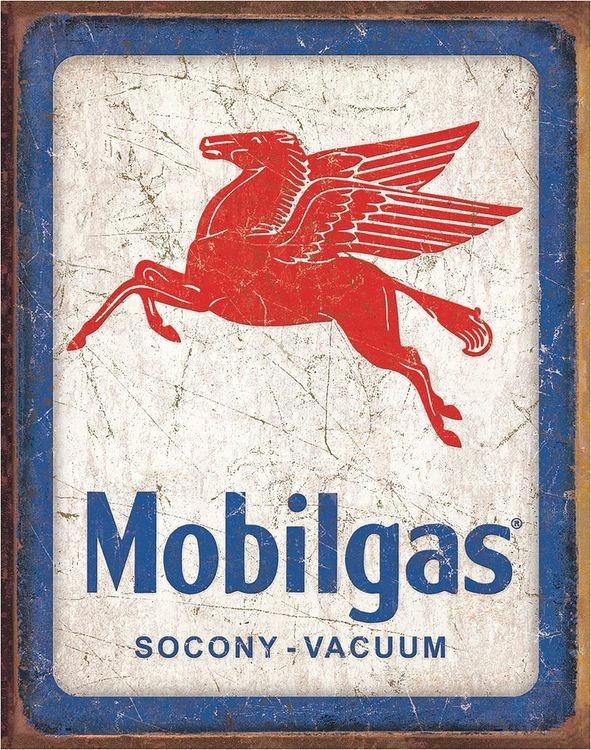 signs 4 fun Mobilgas Pegasus Metal Sign