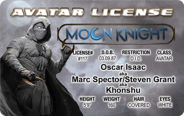signs 4 fun Moon Knight - Oscar Isaac ID