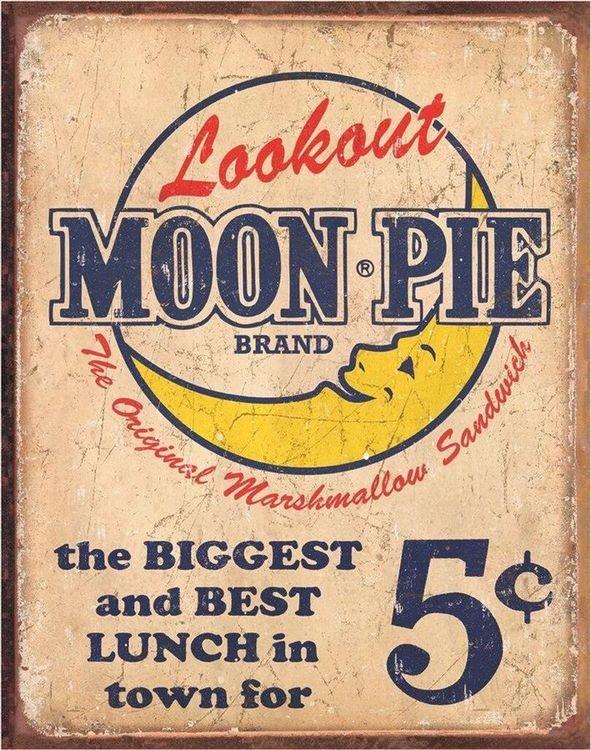 signs 4 fun Moon Pie - Best Lunch Metal Sign