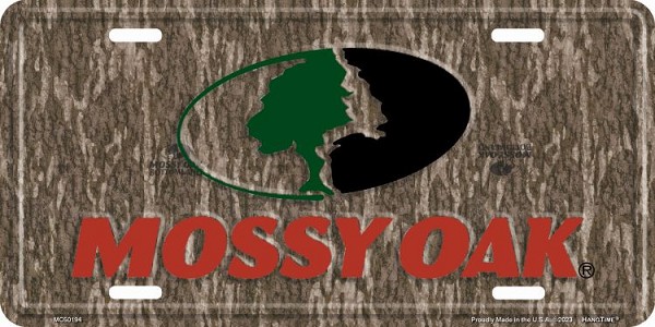signs 4 fun Mossy Oak Bottomland License Plate