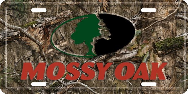 signs 4 fun Mossy Oak Country DNA License Plate