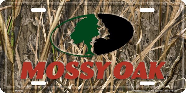 signs 4 fun Mossy Oak Habitat License Plate