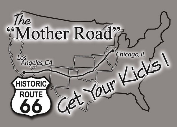 signs 4 fun Mother Road Route 66 Magnet