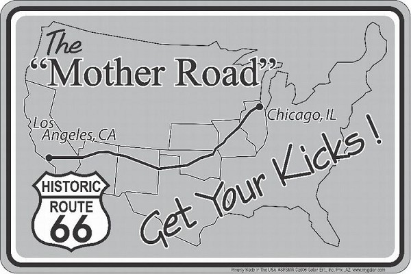 signs 4 fun Mother Road Sm. Parking Sign