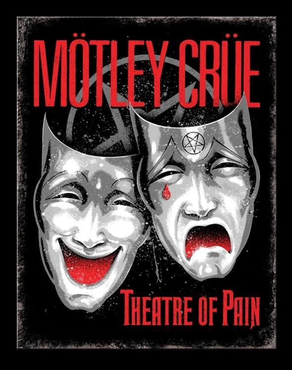 signs 4 fun Motley Crue - Theatre Metal Tin Sign