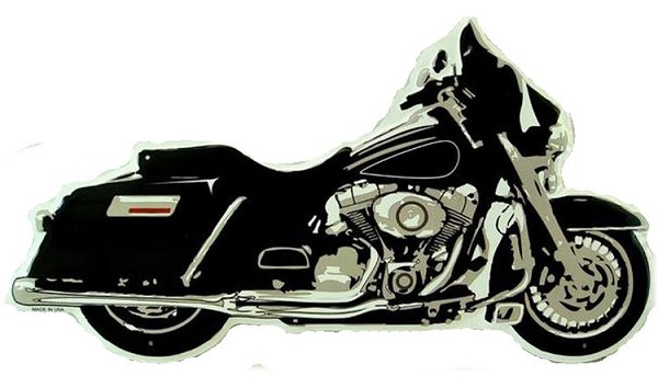 signs 4 fun Motorcycle Die Cut Sign