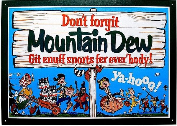signs 4 fun Mountain Dew Group-Snort Metal Sign