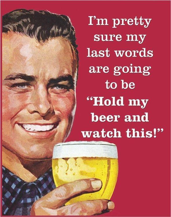 signs 4 fun My Last Words Metal Sign