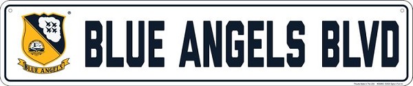 signs 4 fun Navy Blue Angels Blvd Street Sign