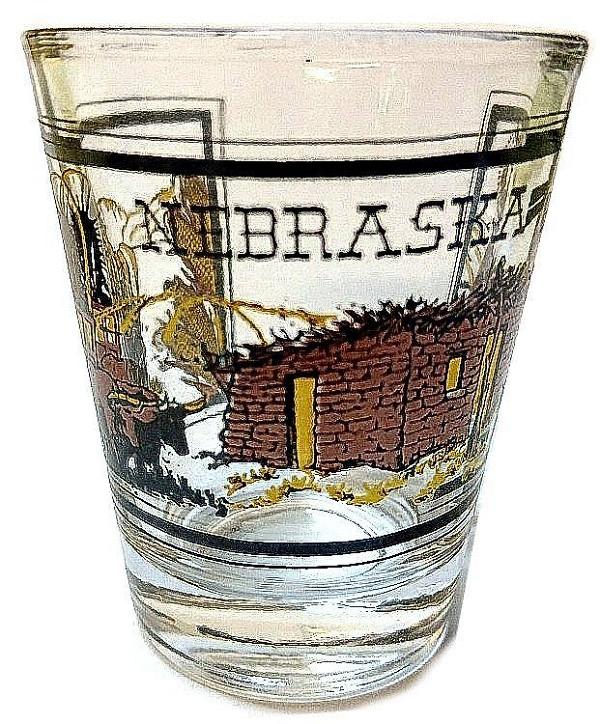 signs 4 fun Nebraska Shot Glass