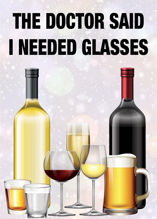 signs 4 fun Need Glasses Magnet