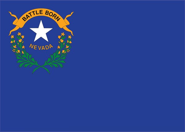 signs 4 fun Nevada Flag Magnet