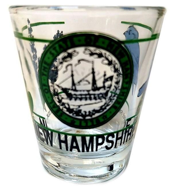 signs 4 fun New Hampshire Shot Glass