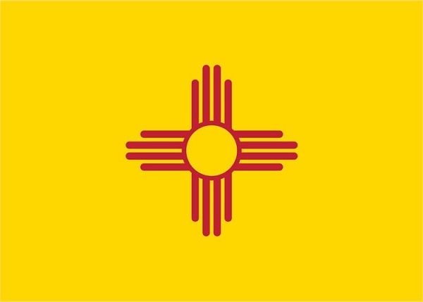 signs 4 fun New Mexico Flag Magnet