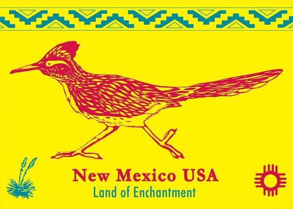 signs 4 fun New Mexico Roadrunner Magnet
