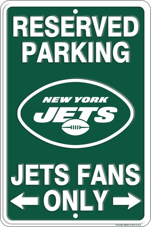 signs 4 fun New York Jets Sm Parking Sign