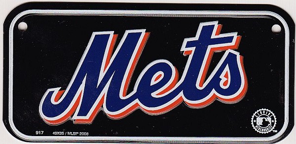 signs 4 fun New York Mets Bike Tag
