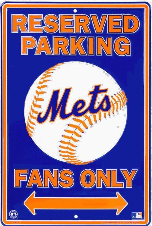 signs 4 fun New York Mets Large Parking