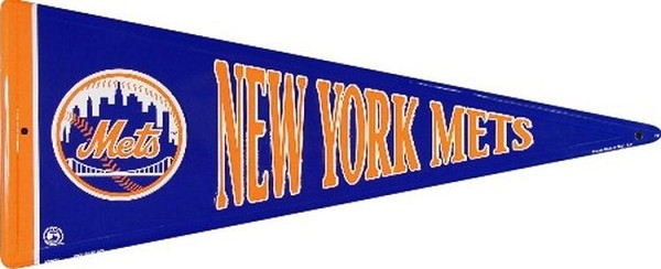signs 4 fun New York Mets Pennant