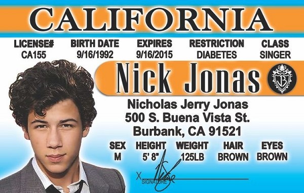 signs 4 fun Nick Jonas ID