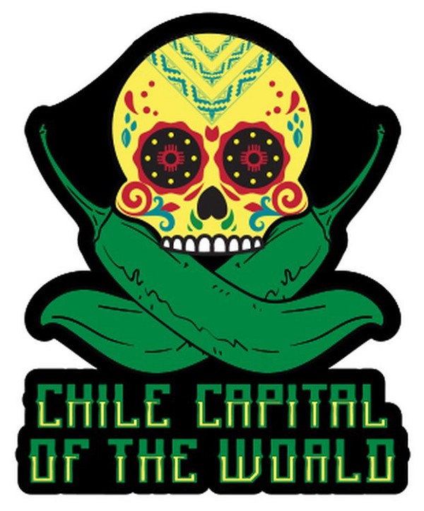 signs 4 fun NM Chile Capital Lg Sticker