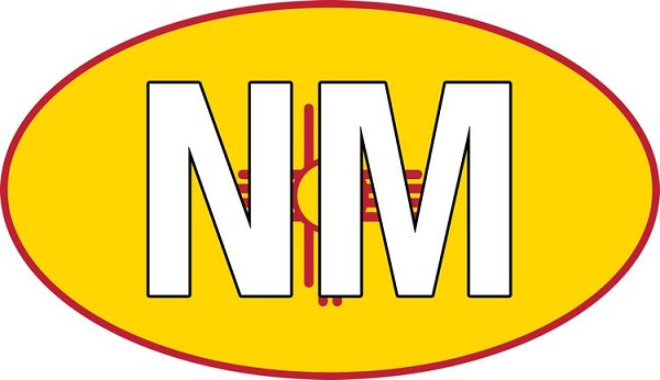 signs 4 fun NM Flag Oval Sticker