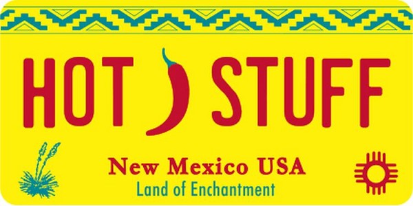 signs 4 fun NM Hot Stuff Lg Sticker