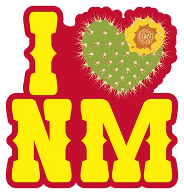signs 4 fun NM I Cactus Heart Lg Sticker