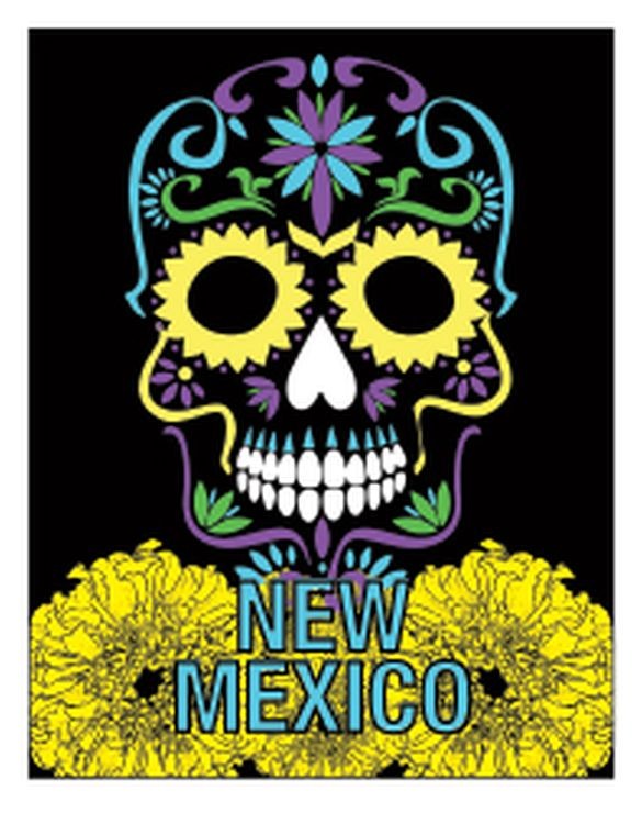 signs 4 fun NM Sugar Skull Sm Sticker