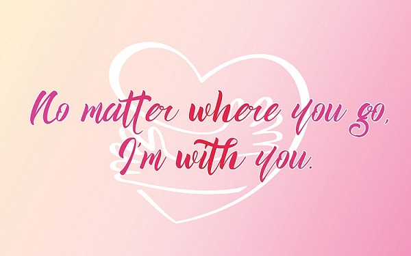 signs 4 fun No Matter Where You Go Pocket Hug