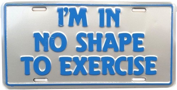 signs 4 fun No Shape License Plate