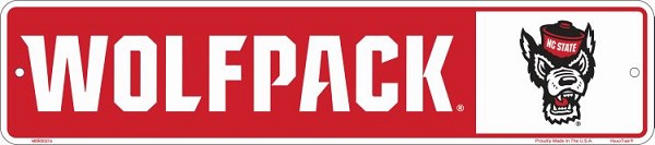 signs 4 fun North Carolina State Small Street Sign