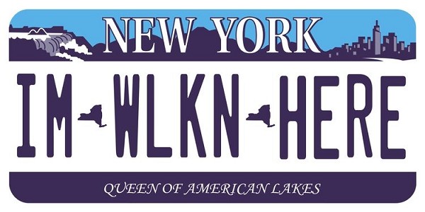 signs 4 fun NY I'm Walkin Here Large Sticker