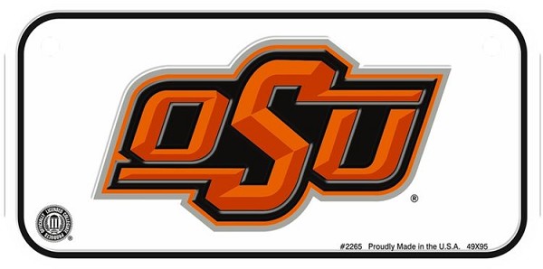 signs 4 fun Oklahoma State Cowboys Bike Tag