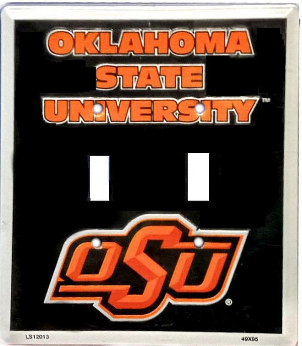 signs 4 fun Oklahoma State Switch Plate