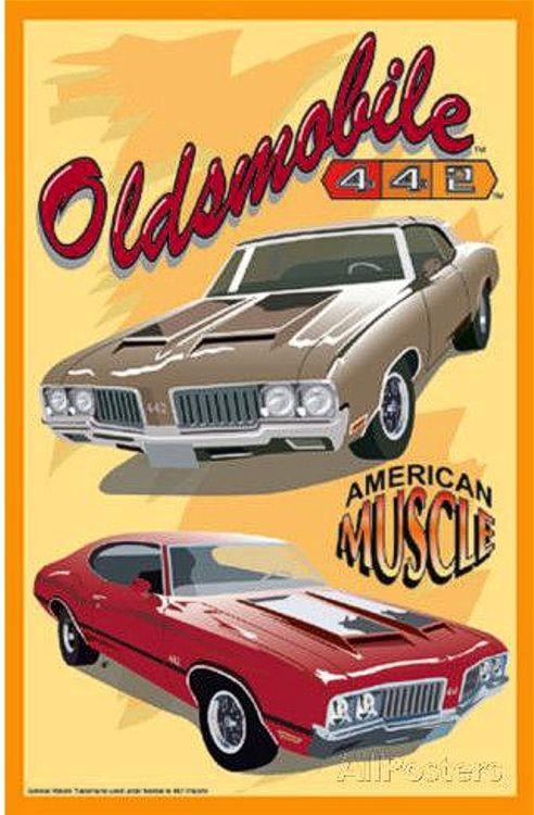 signs 4 fun Oldsmobile 442 Metal Sign
