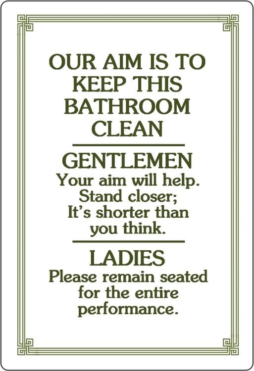 signs 4 fun Our Aim Word Metal Sign