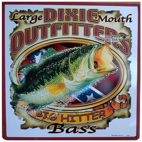 signs 4 fun Outfitter Bass Metal Sign