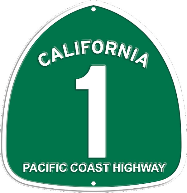 signs 4 fun Pacific Coast Highway Shield