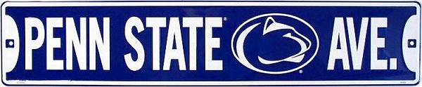 signs 4 fun Penn State Ave w/Lion Street Sign