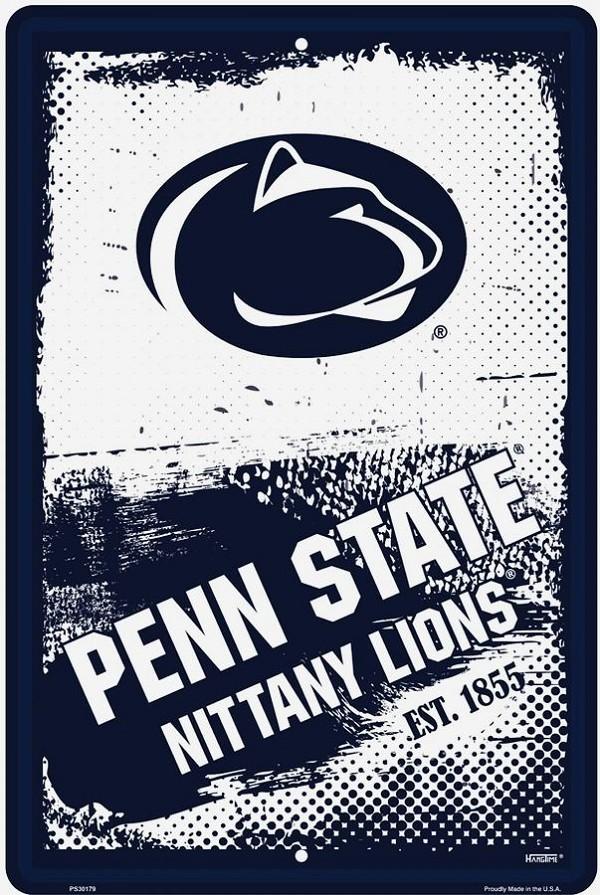 signs 4 fun Penn State Grunge Large Parking Sign