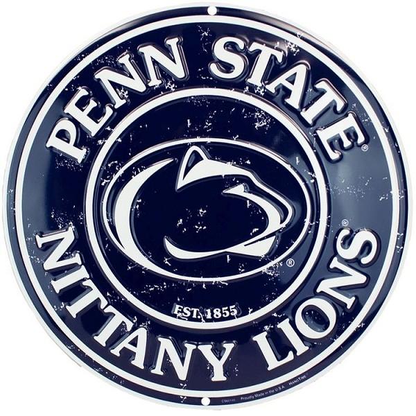 signs 4 fun Penn State Nittany Lions Round Sign
