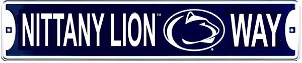 signs 4 fun Penn State Nittany Way Street Sign