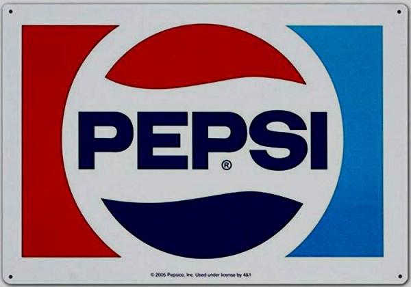 signs 4 fun Pepsi 1970 Logo Metal Sign