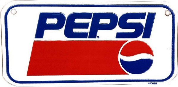 signs 4 fun Pepsi Bike Tag