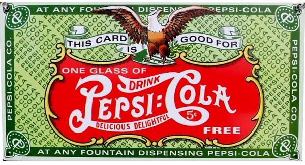 signs 4 fun Pepsi Coupon Metal Sign
