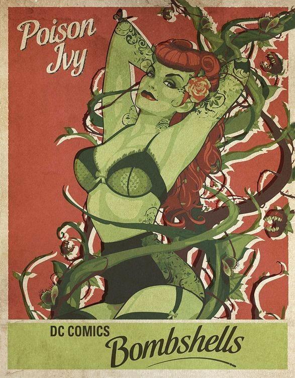signs 4 fun Poison Ivy Metal Tin Sign