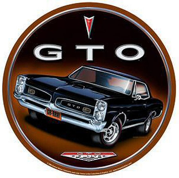 signs 4 fun Pontiac Gran Prix Round Sign