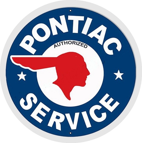 signs 4 fun Pontiac Round Sign